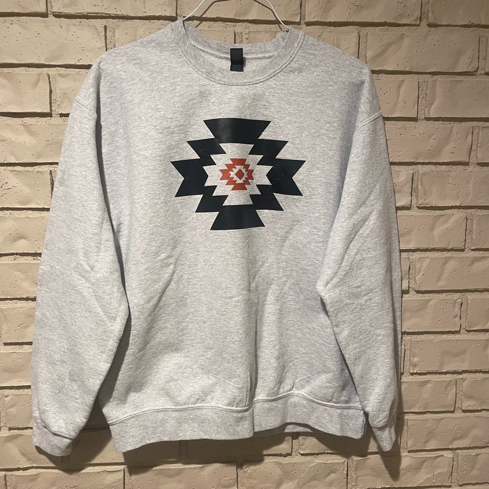 Aztec Pattern Sweatshirt
